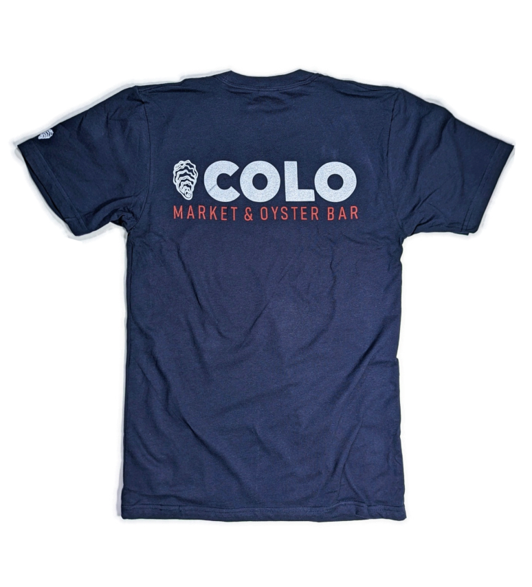 "Eat Oysters" COLO Tee - Blue